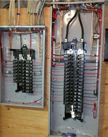 Electrical panel updates by Neighborhood Electric Inc.